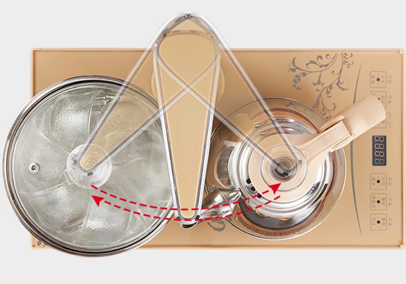 茶爐步進(jìn)電機(jī)工作圖