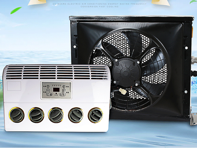 駐車空調掃風電機使用24BYJ48步進電機搖擺掃風成功案例